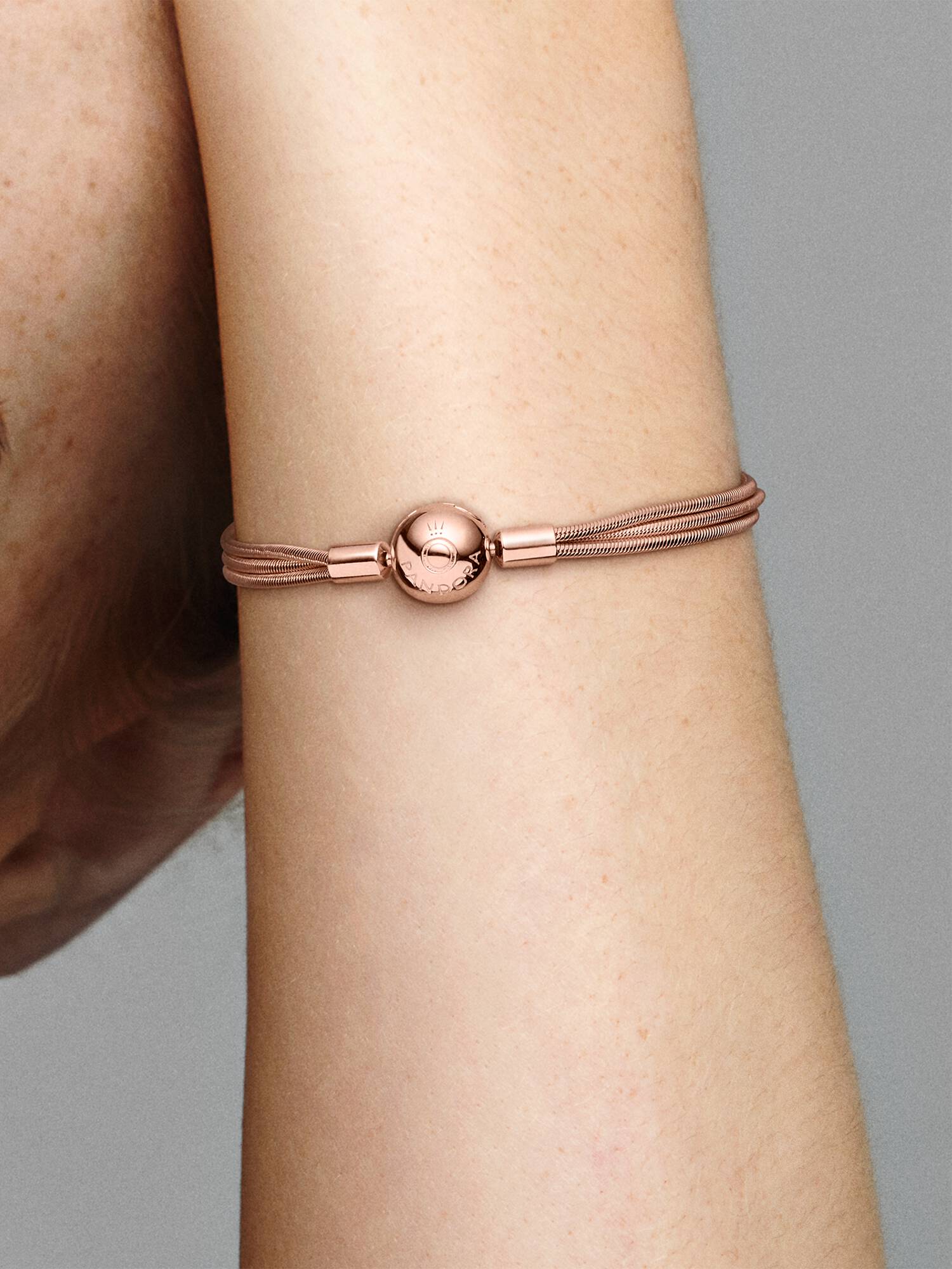 Pandora Moments Multi Snake Chain Bracelet