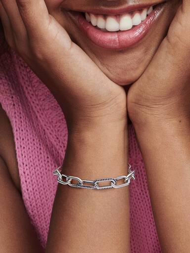 Pandora ME Styling Pavé Double Link