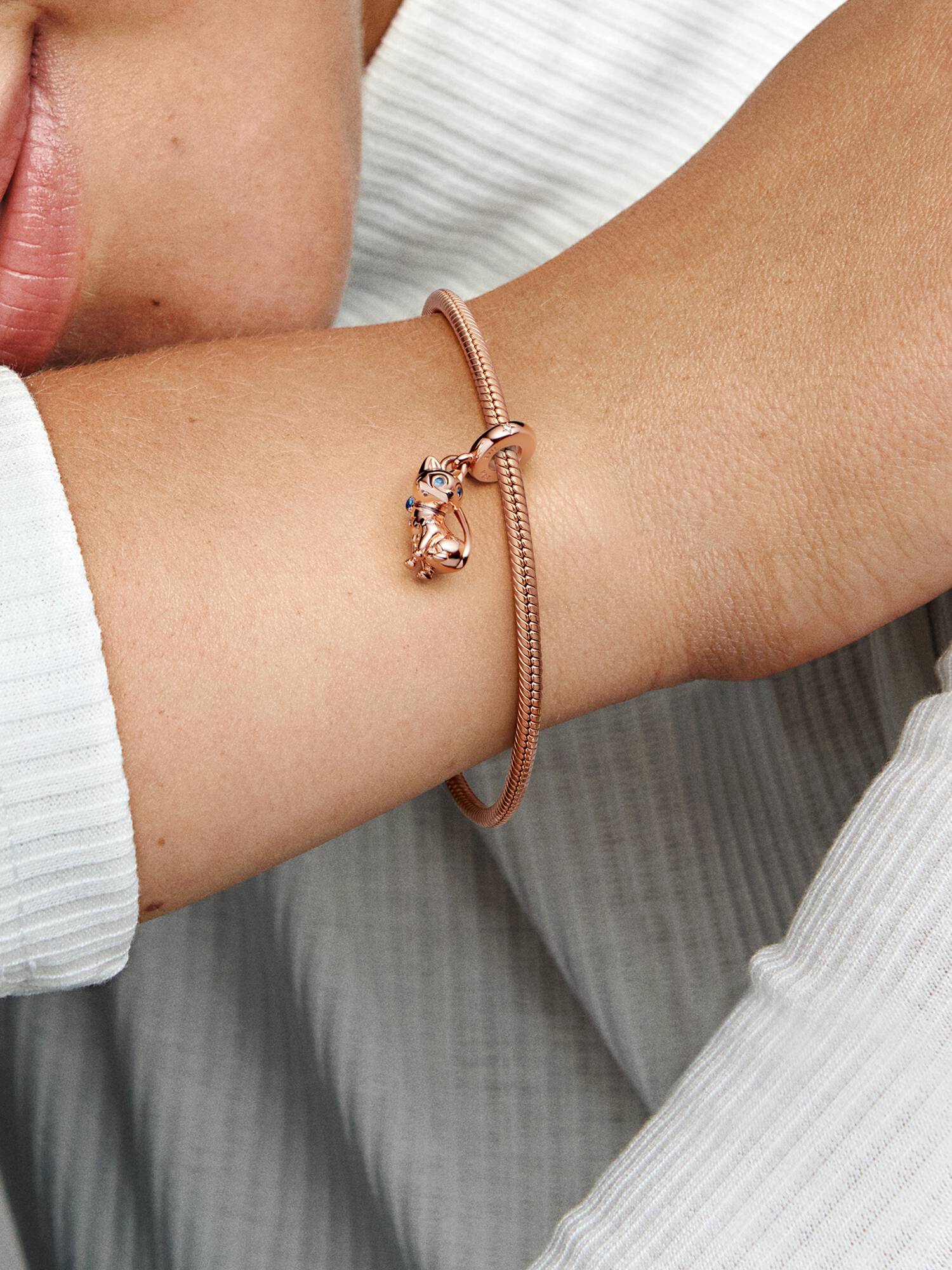 Sparkling Pet Cat Dangle Charm