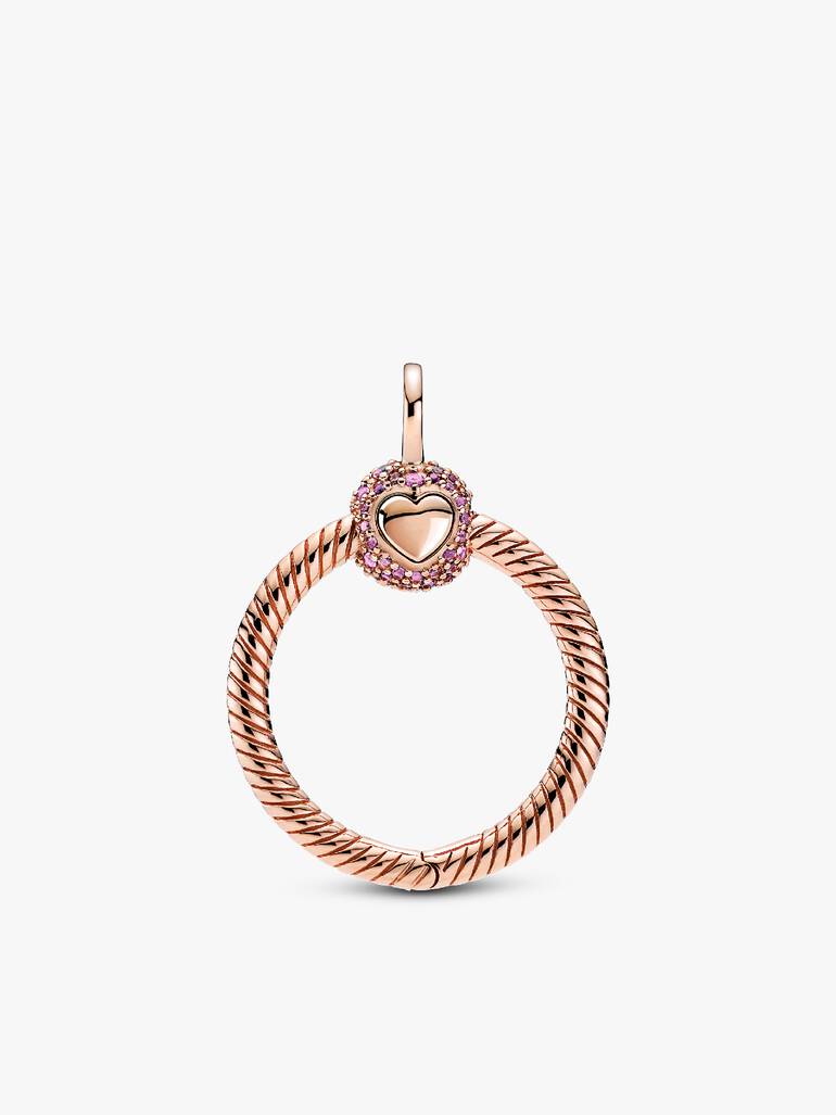Pandora Moments Small Pavé O Pendant