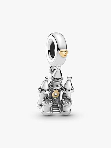 Two-tone Castle Dangle Charm