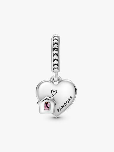 Love My Home Heart Dangle Charm
