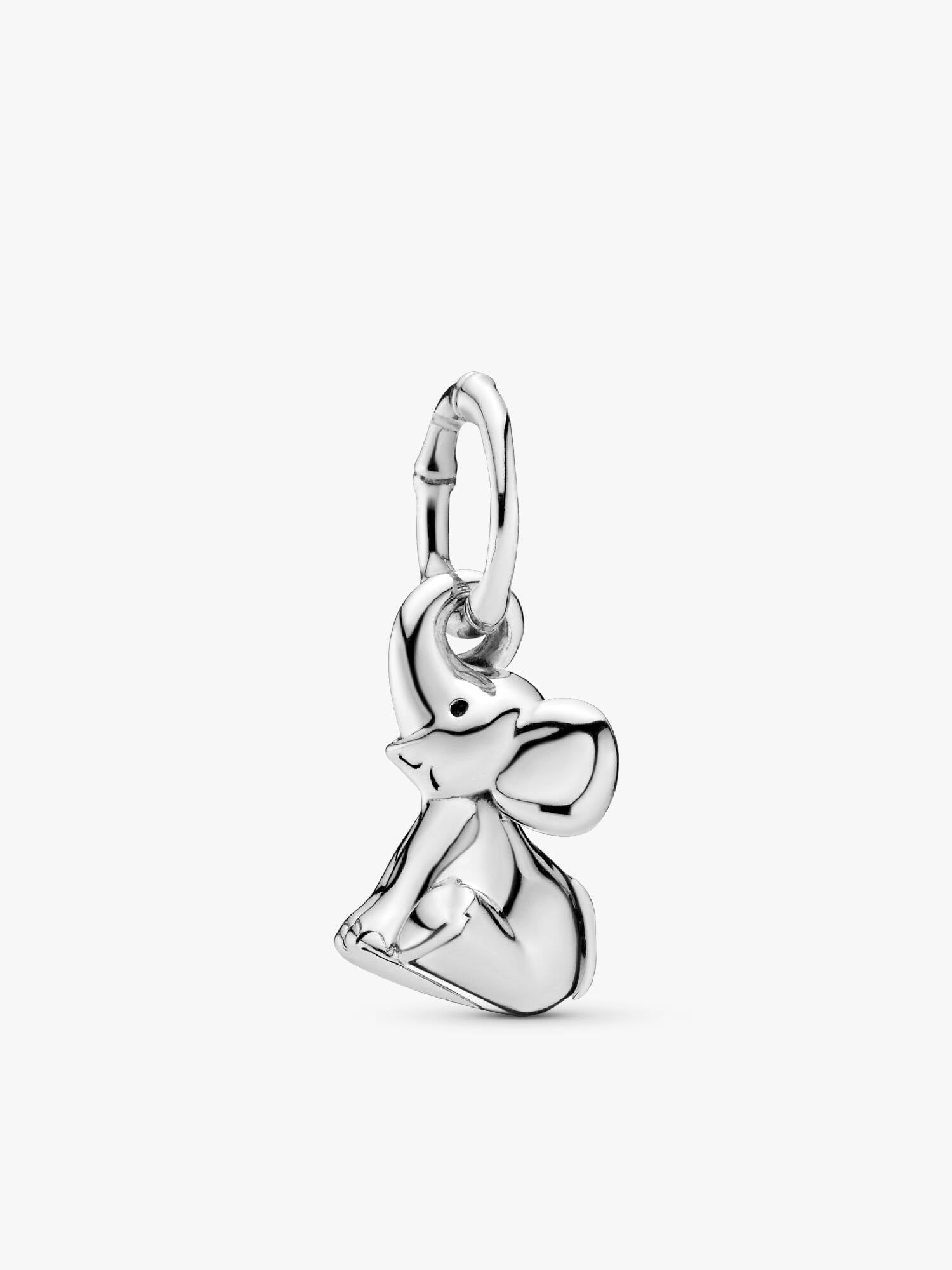 Elephant silver dangle