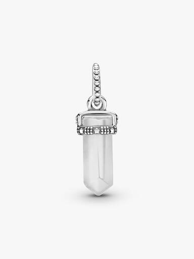 White Amulet Pendant