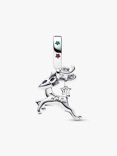 Magical Christmas Reindeer Dangle Charm