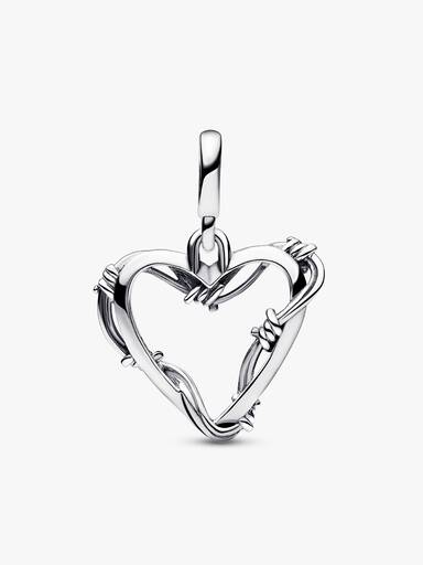 Pandora ME Wire Heart Medallion Charm
