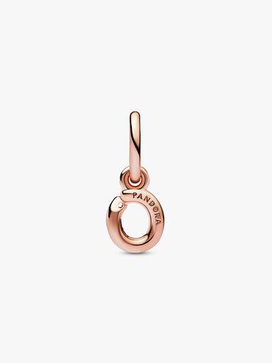 Letter o Script Alphabet Dangle Charm