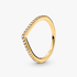 Sparkling Wishbone Ring Sparkling Wishbone Ring