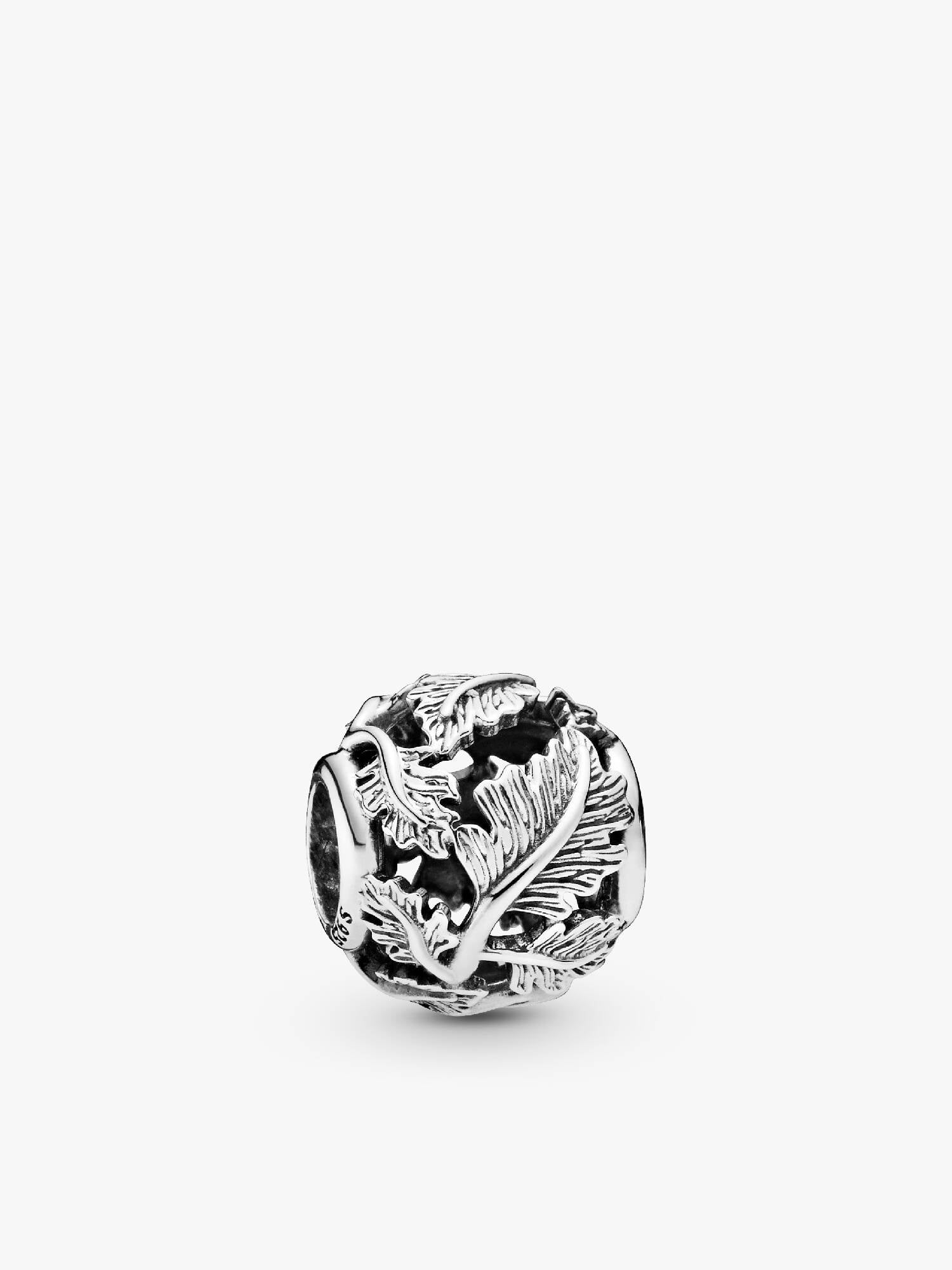 Openwork Leaves Charm