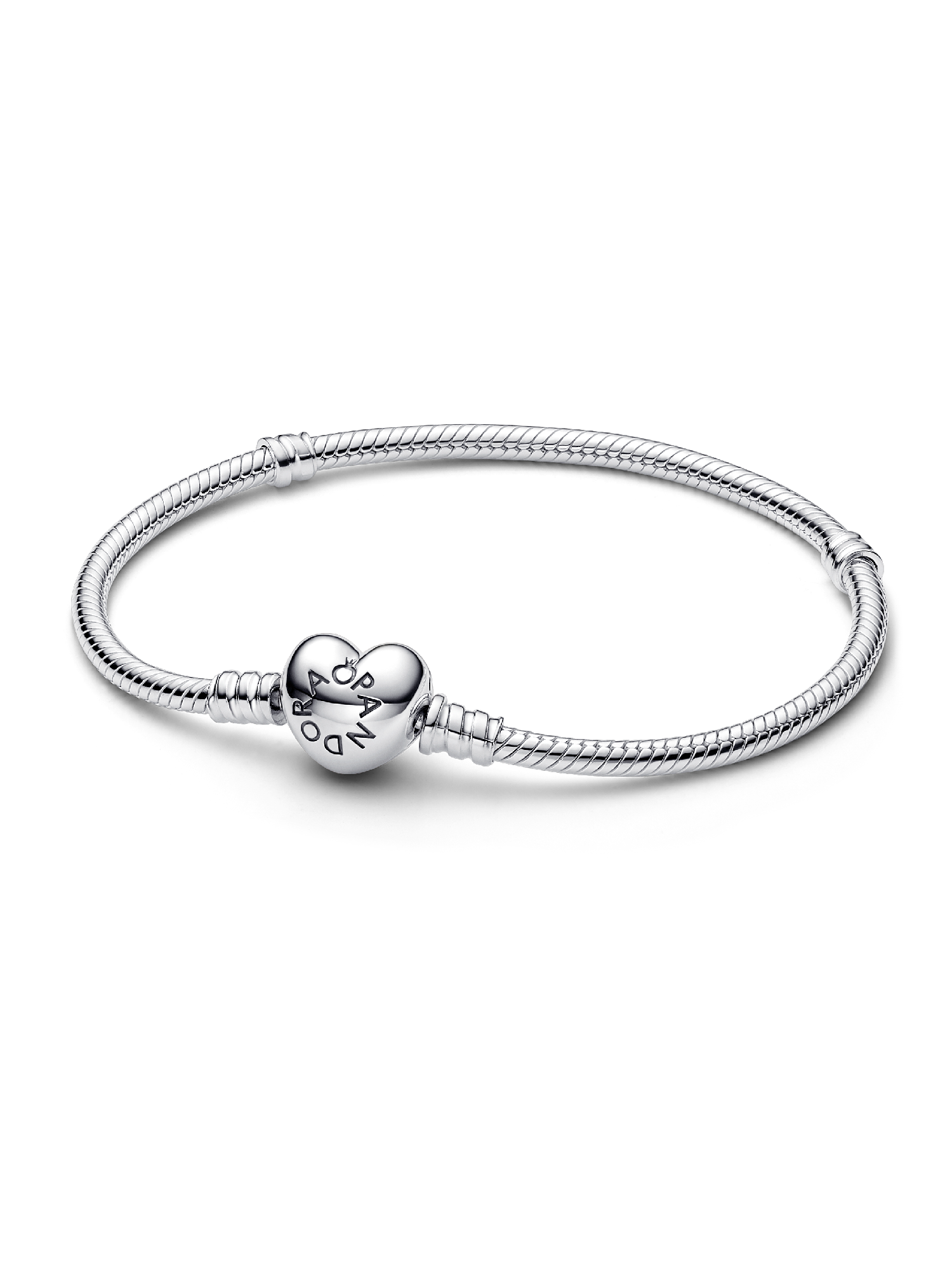 Heart & Snake Chain Bracelet