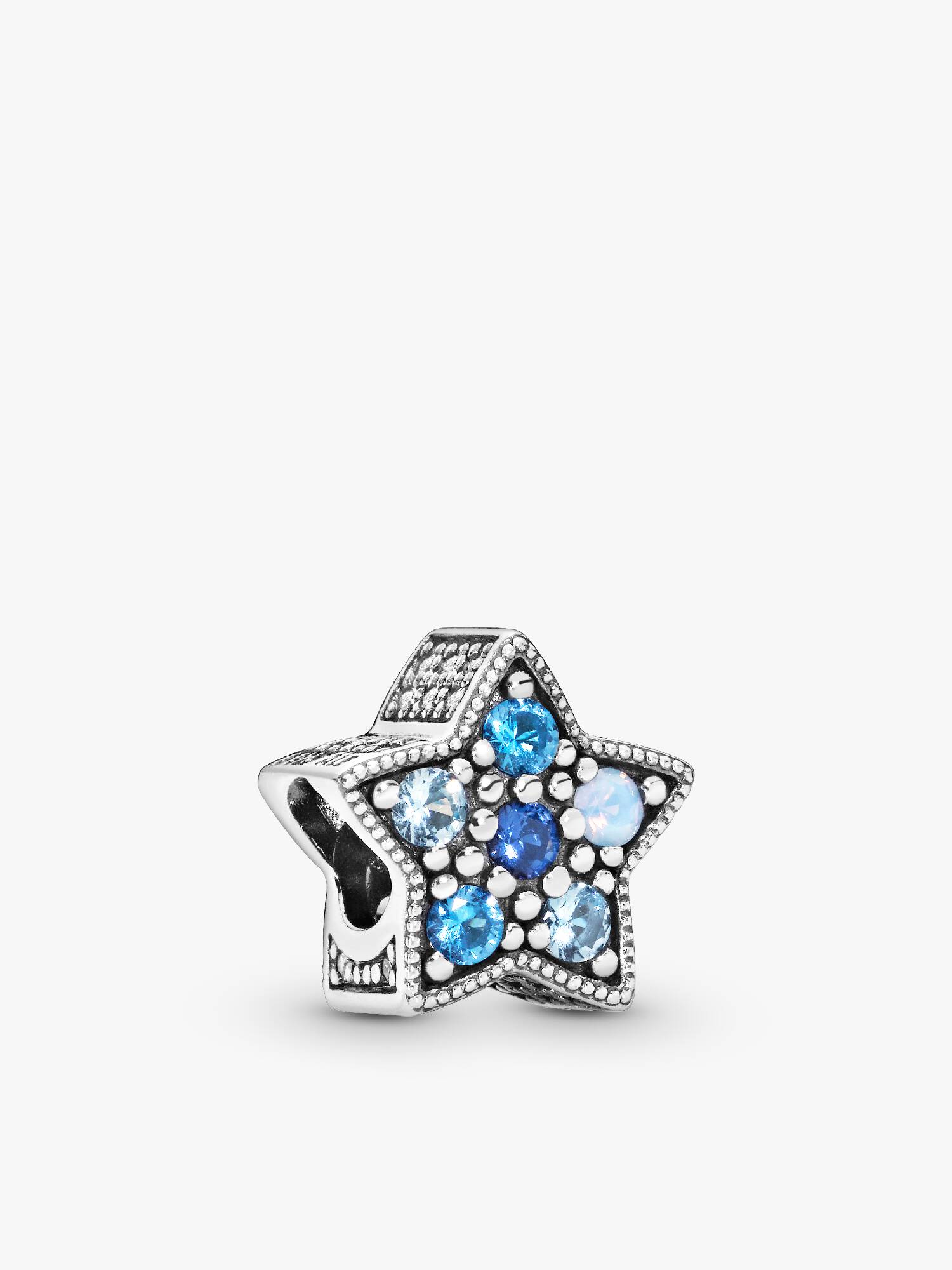 Bright Blue Star Charm