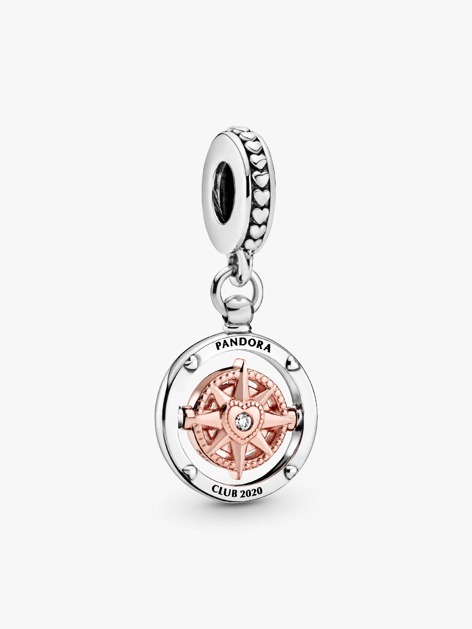 Pandora Club 2020 Compass Dangle Charm