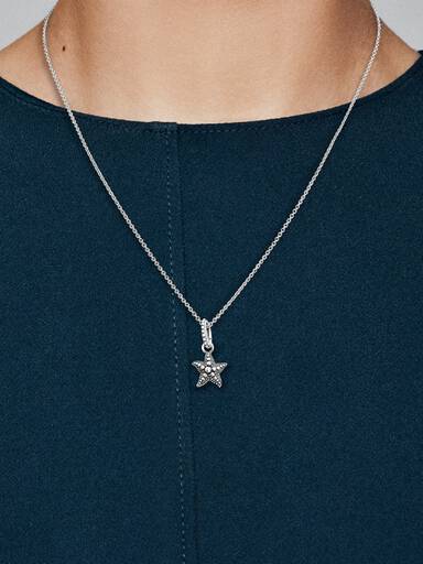 Beaded Starfish Pendant