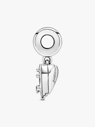 Grand Piano Heart Dangle Charm