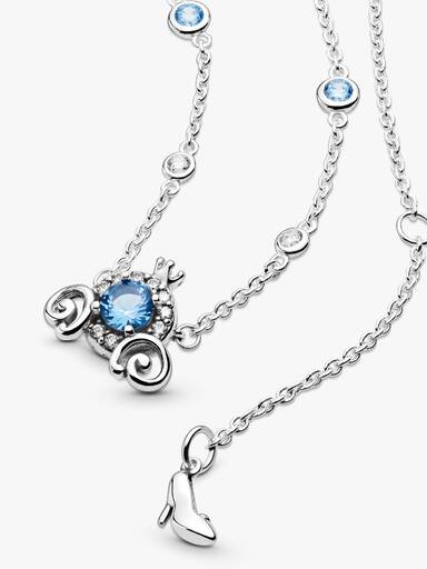 Disney Pumpkin Coach Collier Necklace