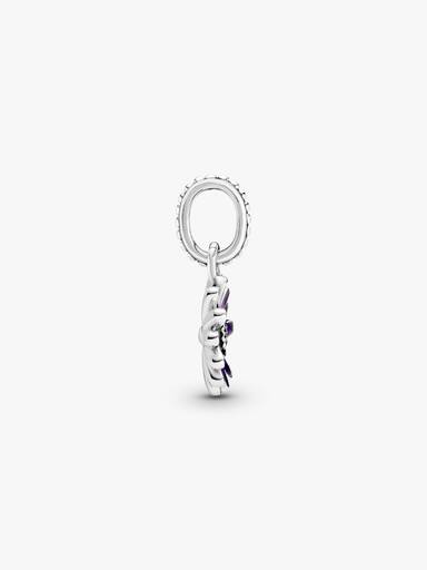 Purple Daisy Dangle Charm