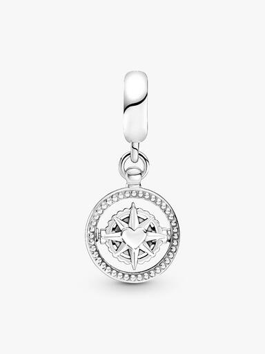 Spinning Compass Dangle Charm