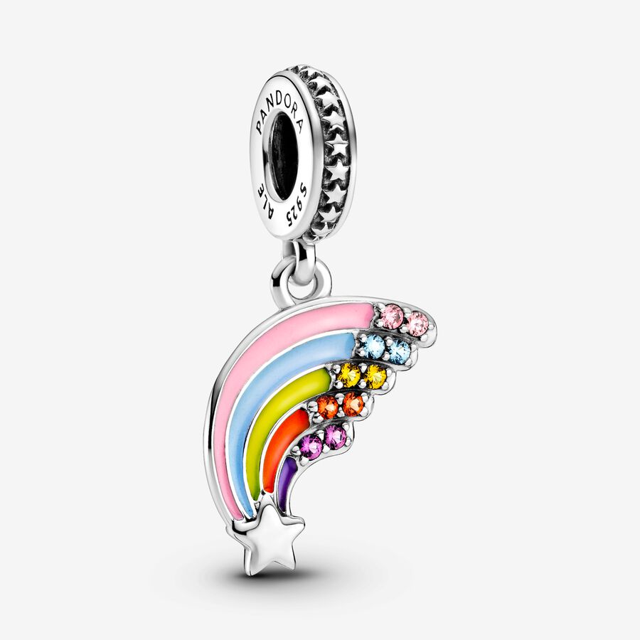 Colourful Rainbow Dangle Charm image number 0