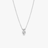 Double Heart Pendant Sparkling Collier Necklace Double Heart Pendant Sparkling Collier Necklace