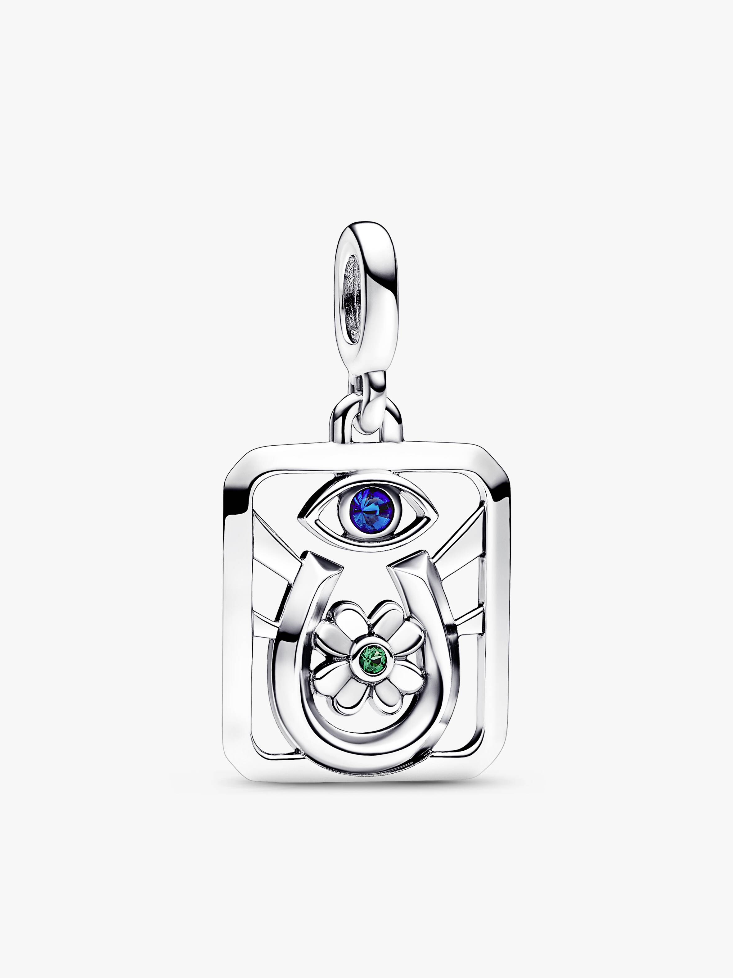 Pandora ME Tarot Card Medallion Charm