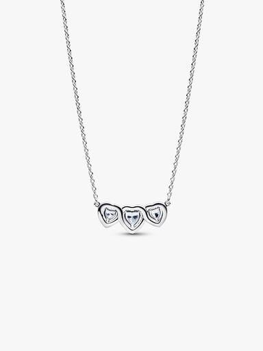 Halo Heart Trilogy Collier Necklace