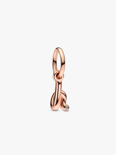 Letter h Script Alphabet Dangle Charm