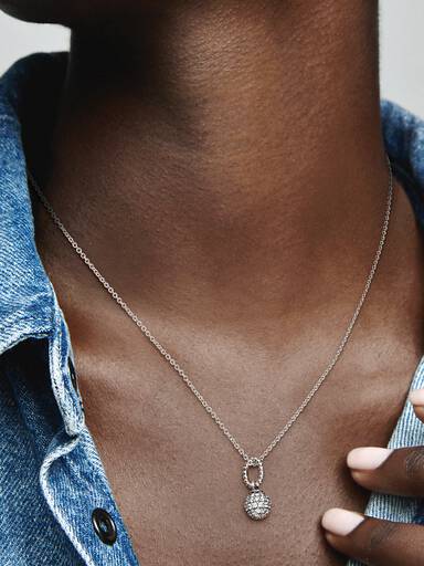 Pavé Ball Pendant