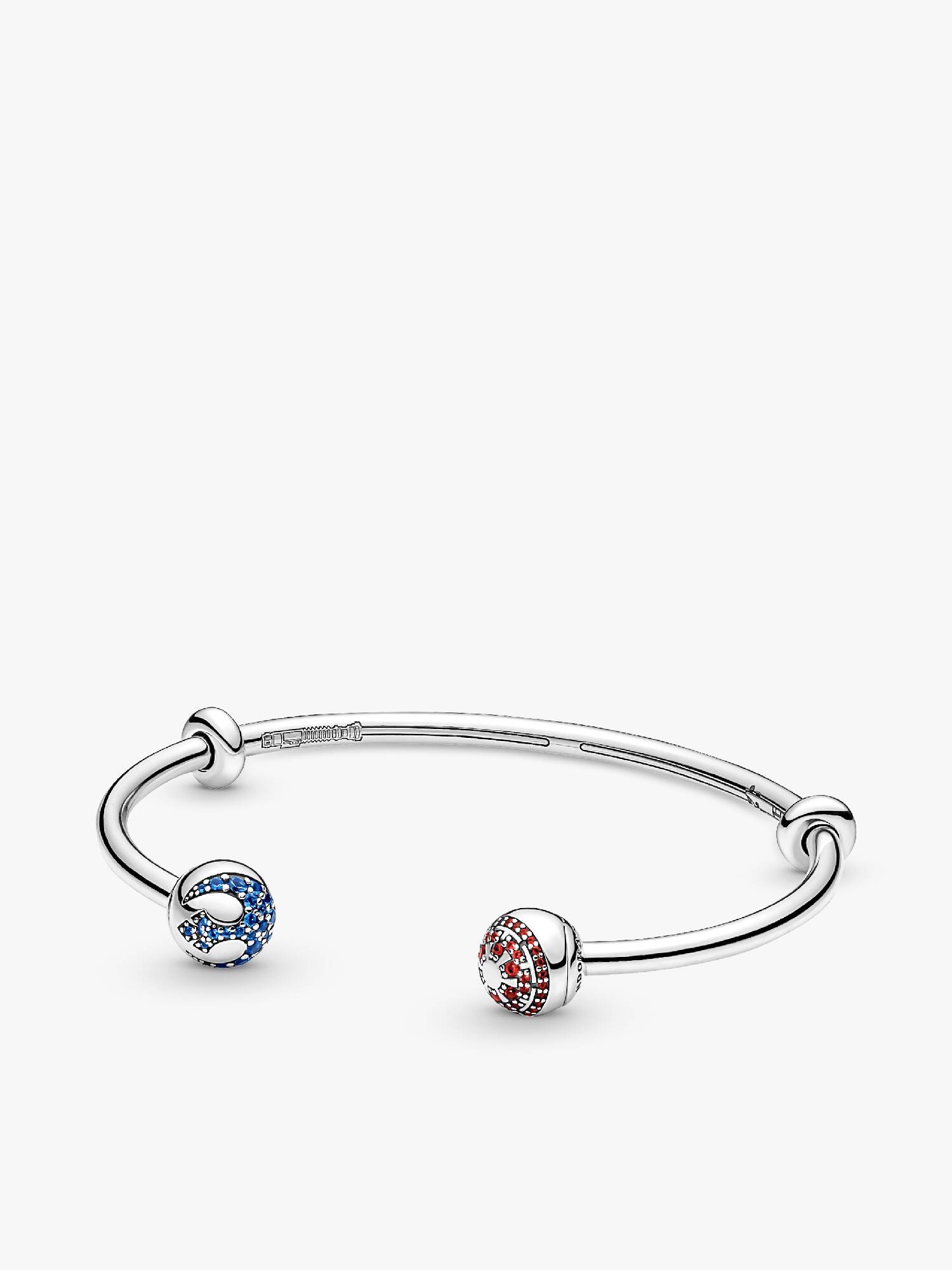 Pandora Moments Star Wars™ Light & Dark Side Logo Open Bangle