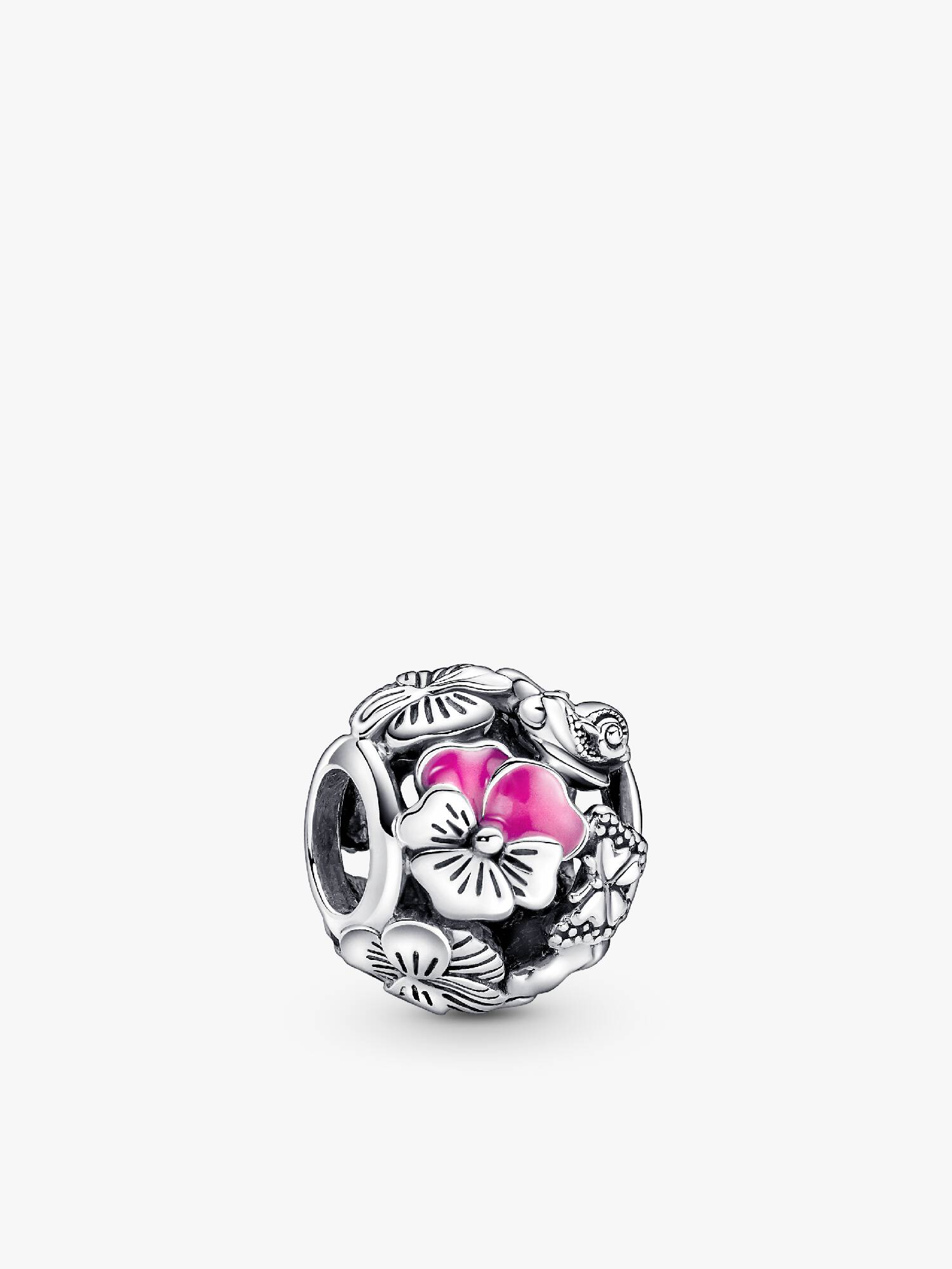 Pansy Flower Friends Charm