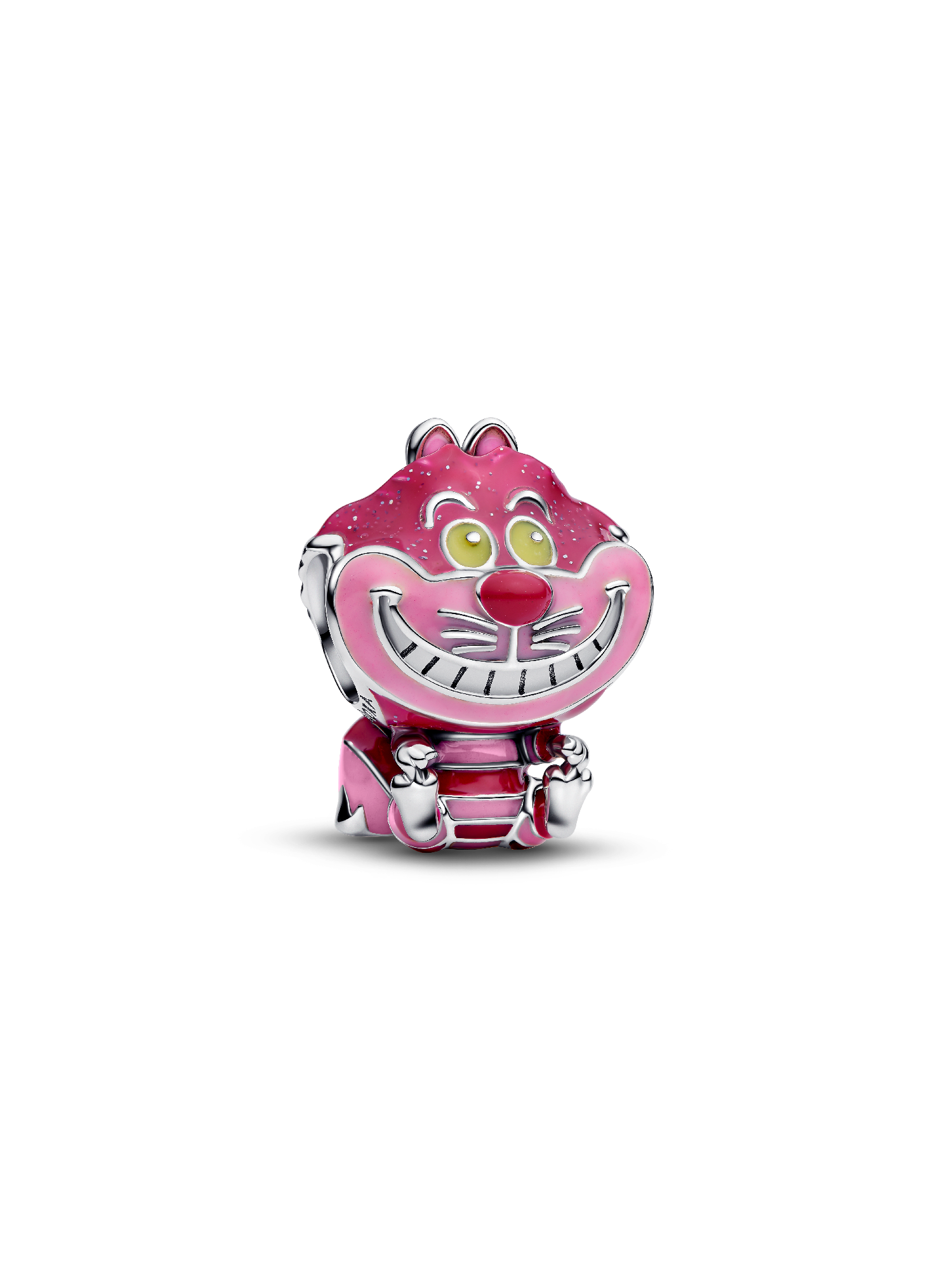 Disney Alice in Wonderland Cheshire Cat Charm | Sterling silver