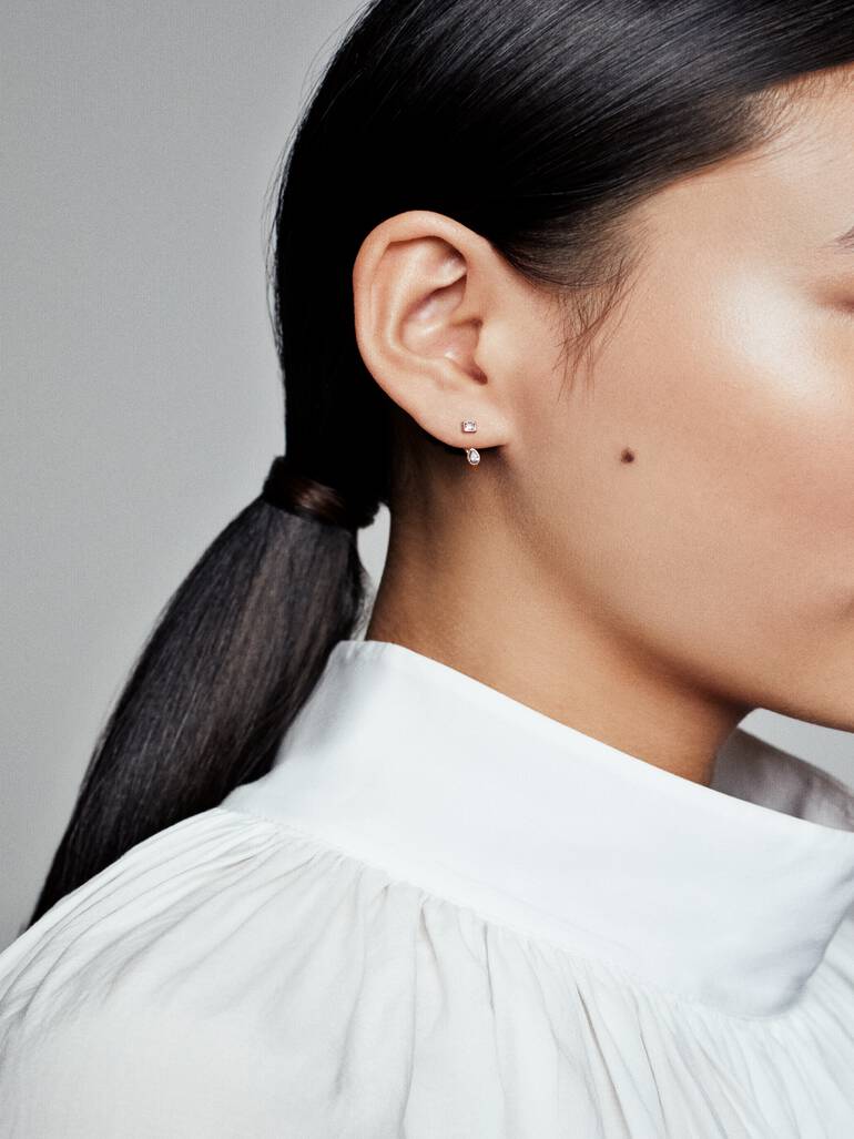 Geometric Shapes Stud Earrings