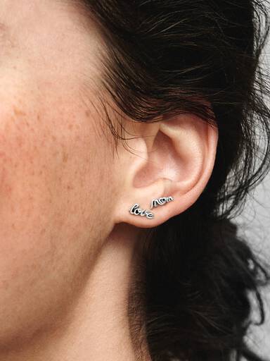 Love Mum Stud Earrings