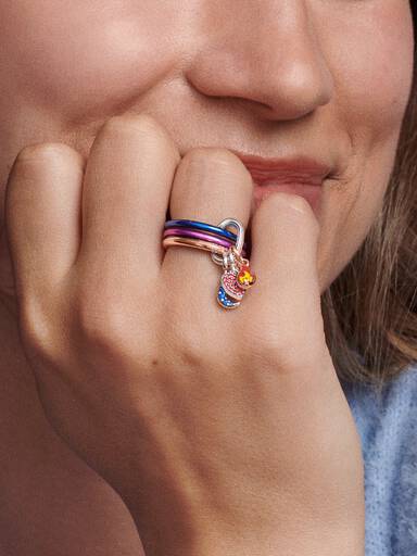 Pandora ME Burning Flame Mini Dangle Charm