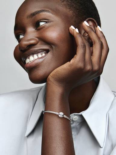 Pandora Moments Stars & Galaxy Bangle