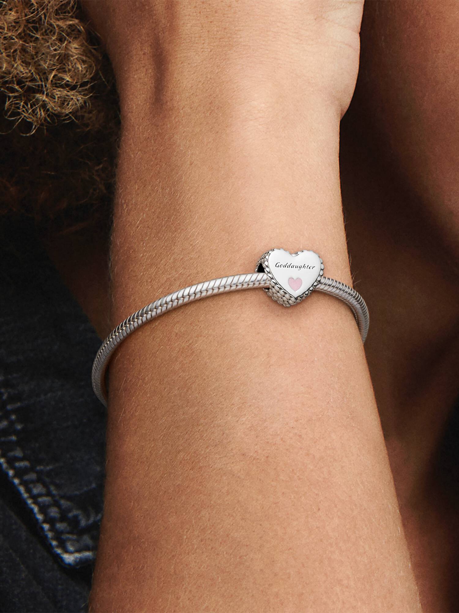Goddaughter Heart Charm