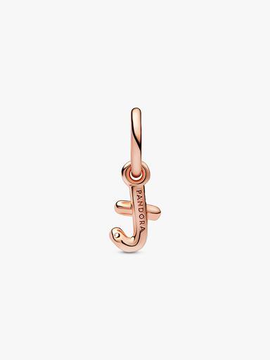 Letter t Script Alphabet Dangle Charm