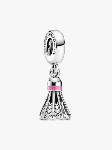 Badminton Birdie Dangle Charm