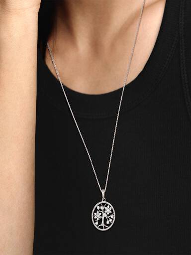 Sparkling Family Tree Necklace