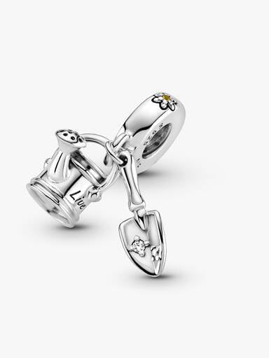 Watering Can & Trowel Dangle Charm