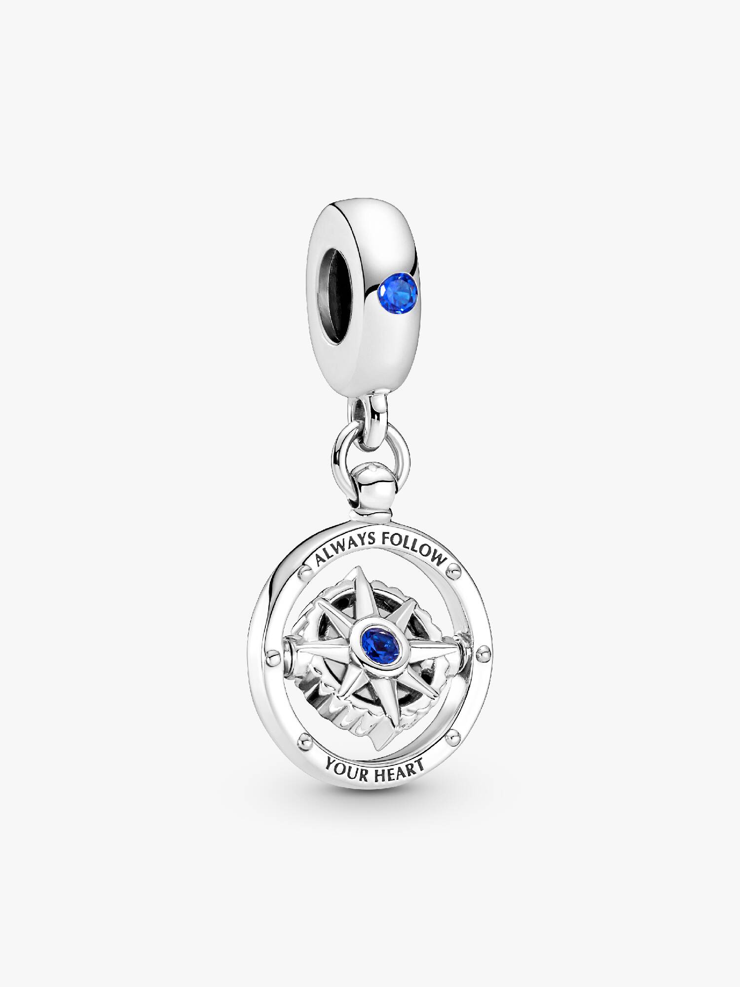 Spinning Compass Dangle Charm