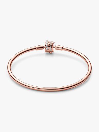 Pandora Moments Sparkling Shooting Star Clasp Bangle