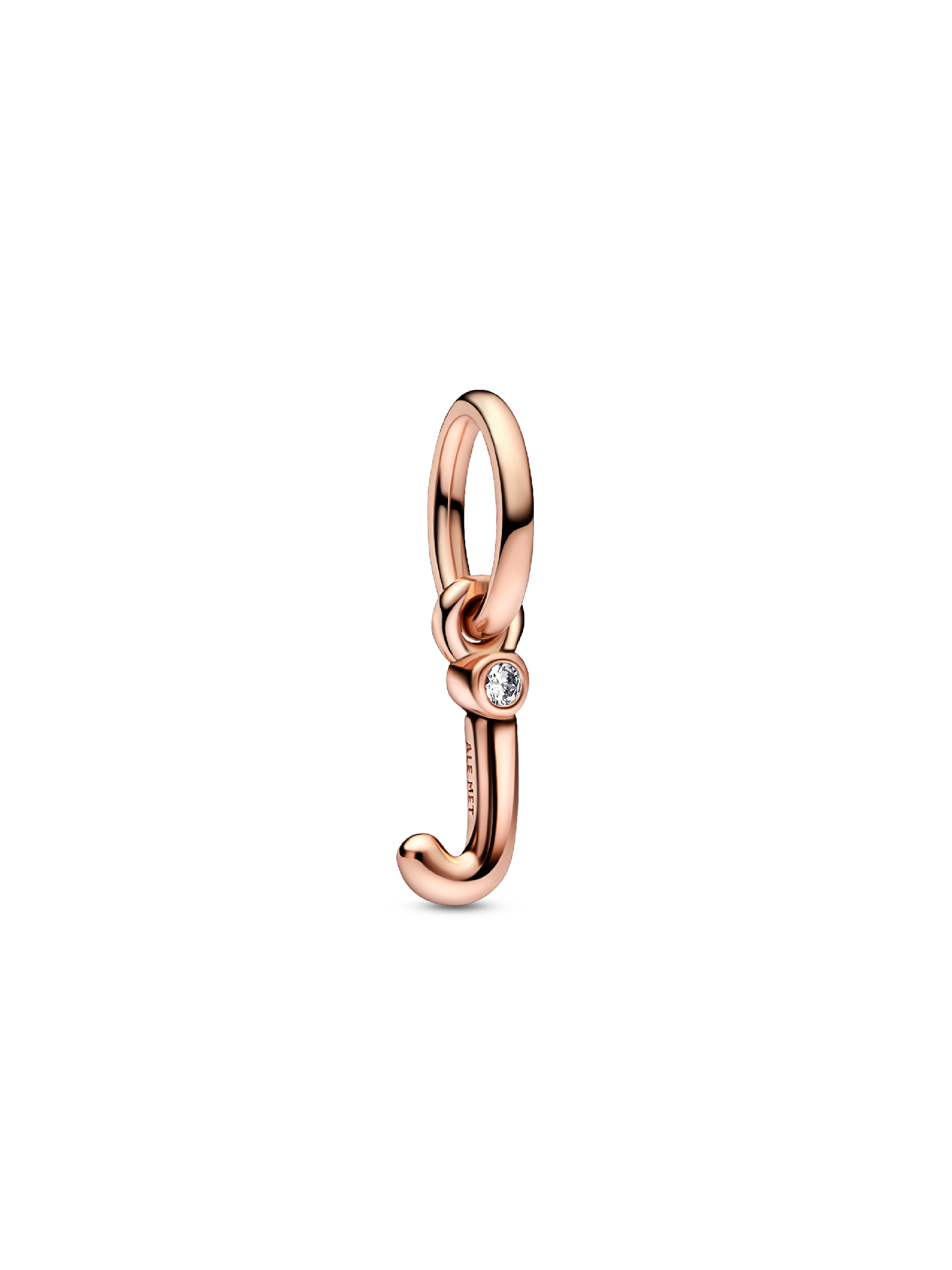 Letter j Script Alphabet Dangle Charm