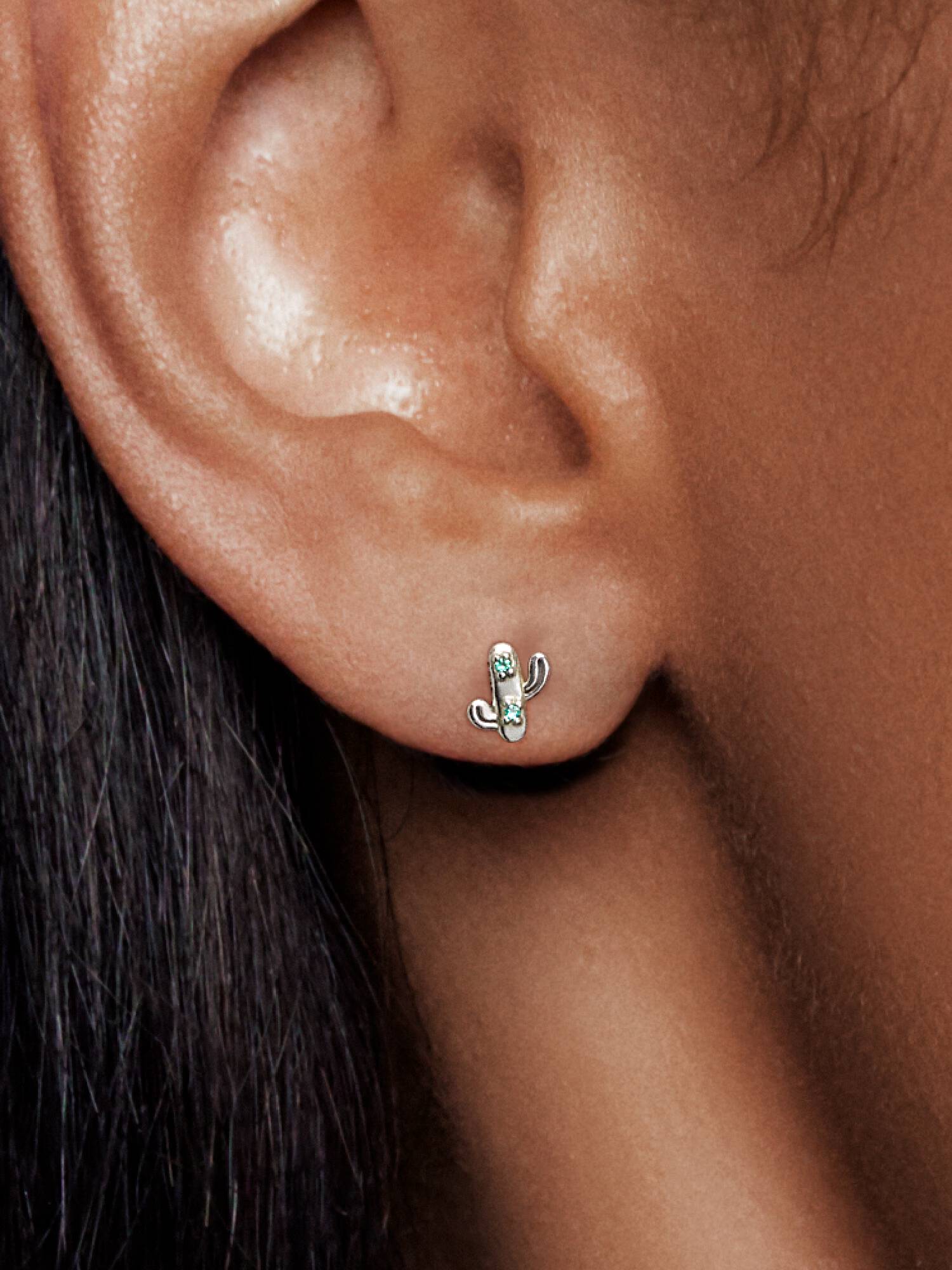 My Lovely Cactus Single Stud Earring