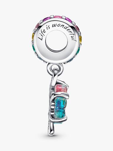 Togetherness Tree Murano Glass Dangle Charm