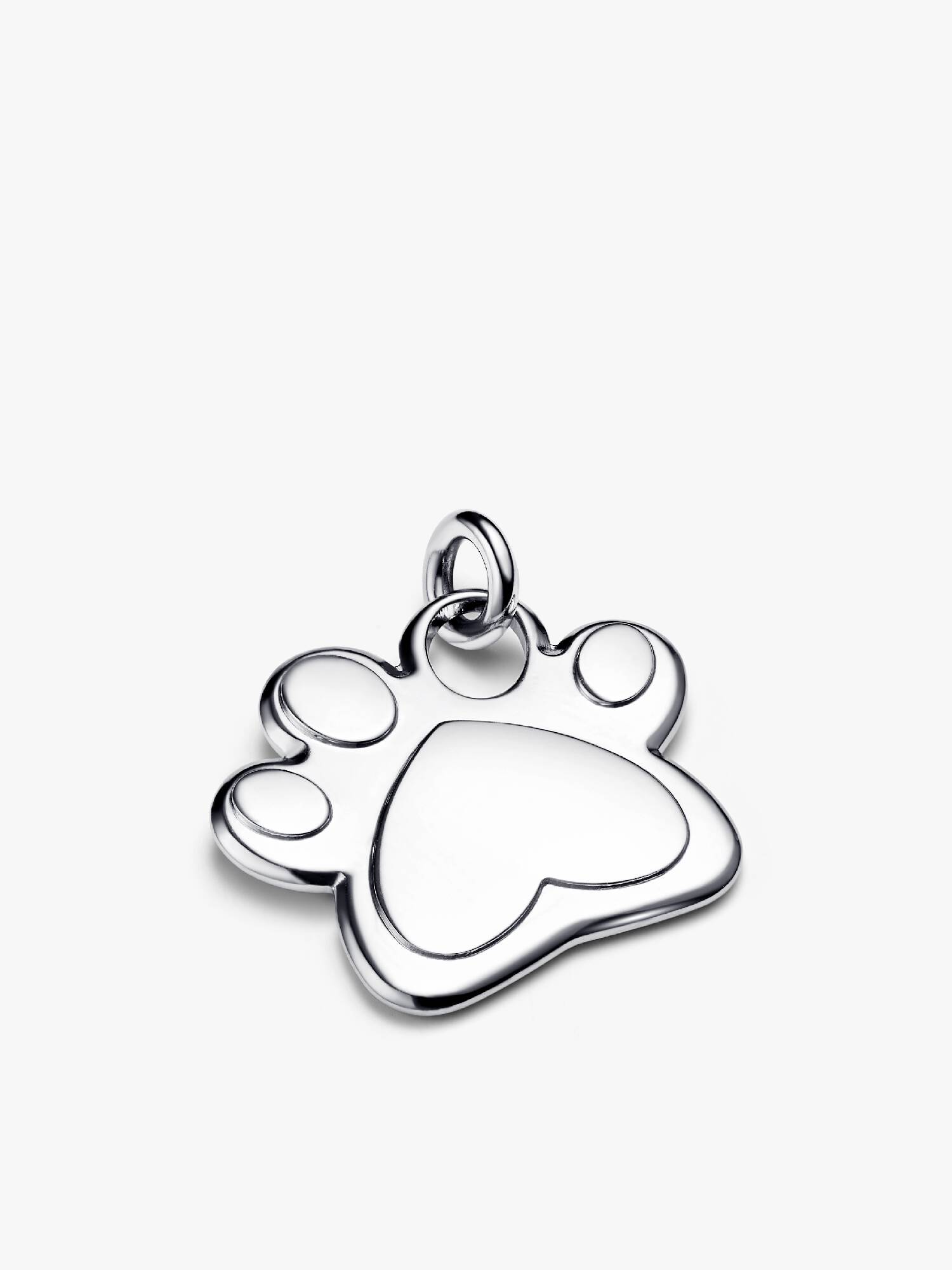 Engravable Paw Pet Collar Tag