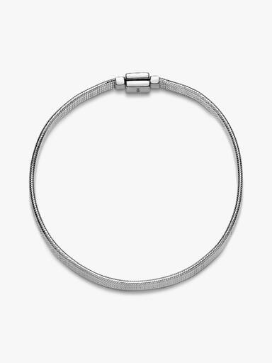 Pandora Reflexions multi snake chain silver bracelet