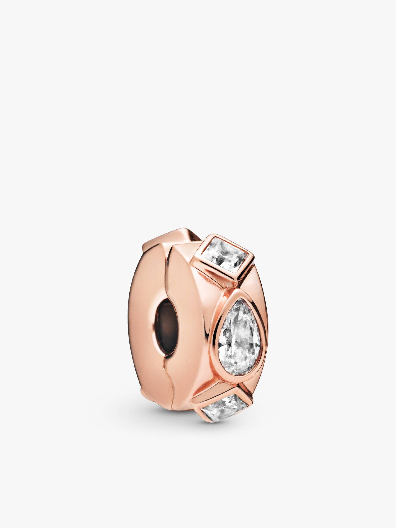 Geometric Shapes Clip Charm