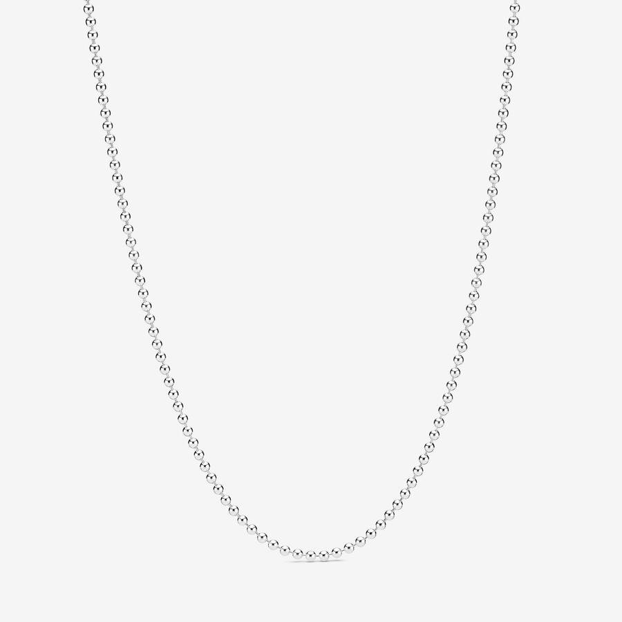 Polished Ball Chain Necklace image number 0