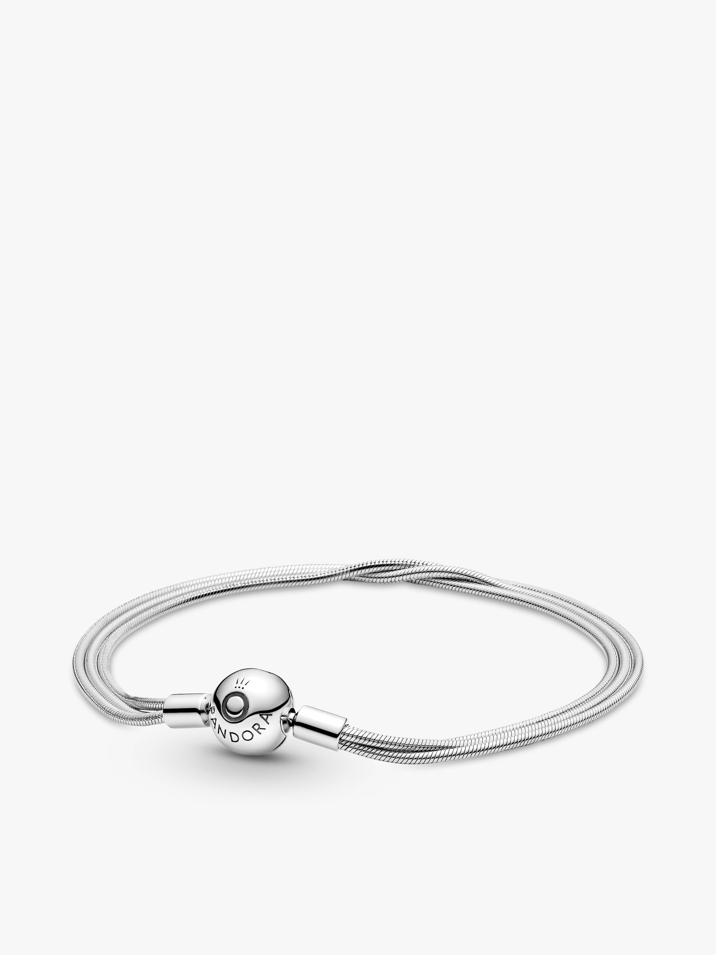 Pandora Moments Multi Snake Chain Bracelet