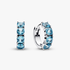 Light Blue Hoop Earrings Light Blue Hoop Earrings